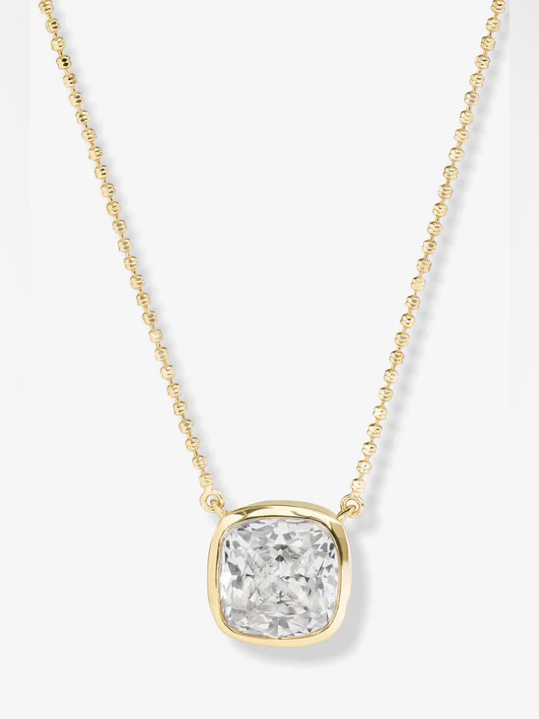 Melinda Maria Hello Flawless Pendant Necklace